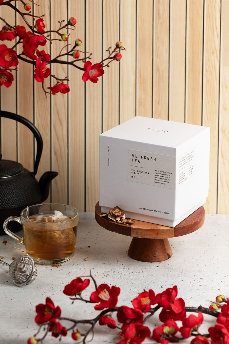 RE:FRESH TEA || DIGESTION + BLOAT